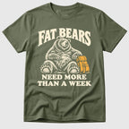Military Green Fat Bears - Mosaic Rhino