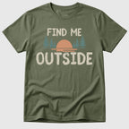 Military Green Find Me Outside - Mosaic Rhino