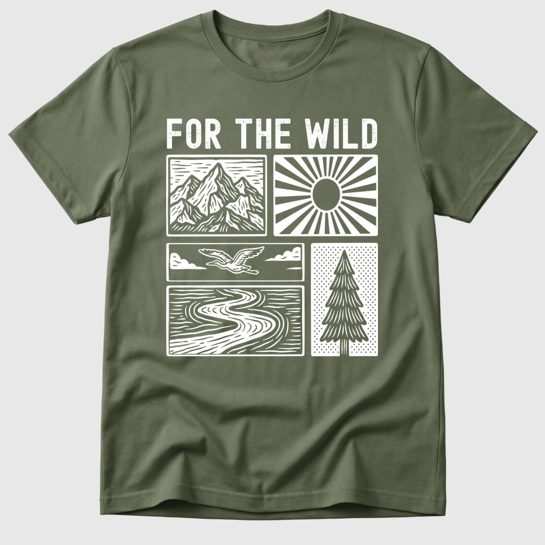 Military Green For The Wild - Mosaic Rhino