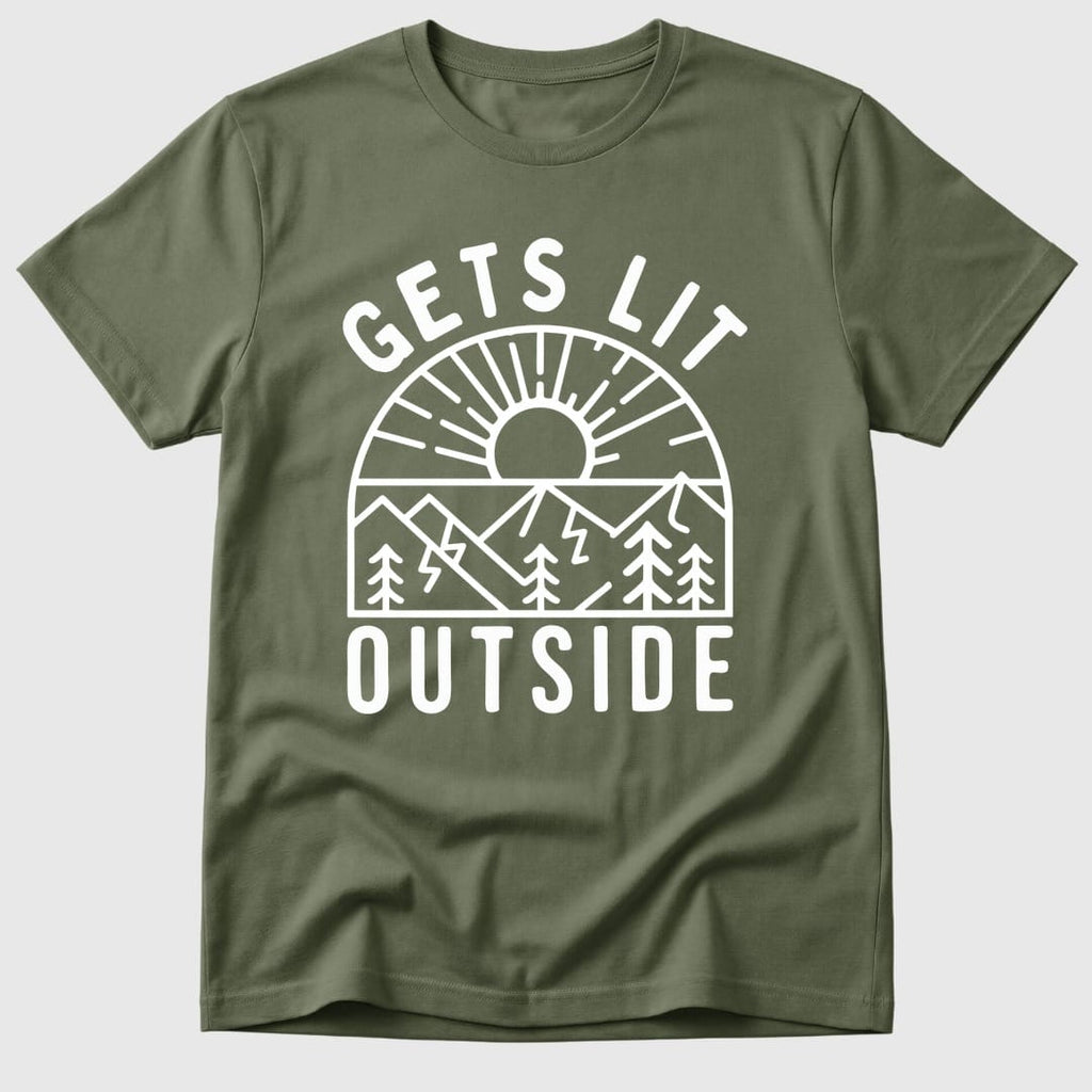 Military Green Gets Lit Outside - Mosaic Rhino
