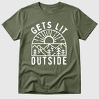 Military Green Gets Lit Outside - Mosaic Rhino