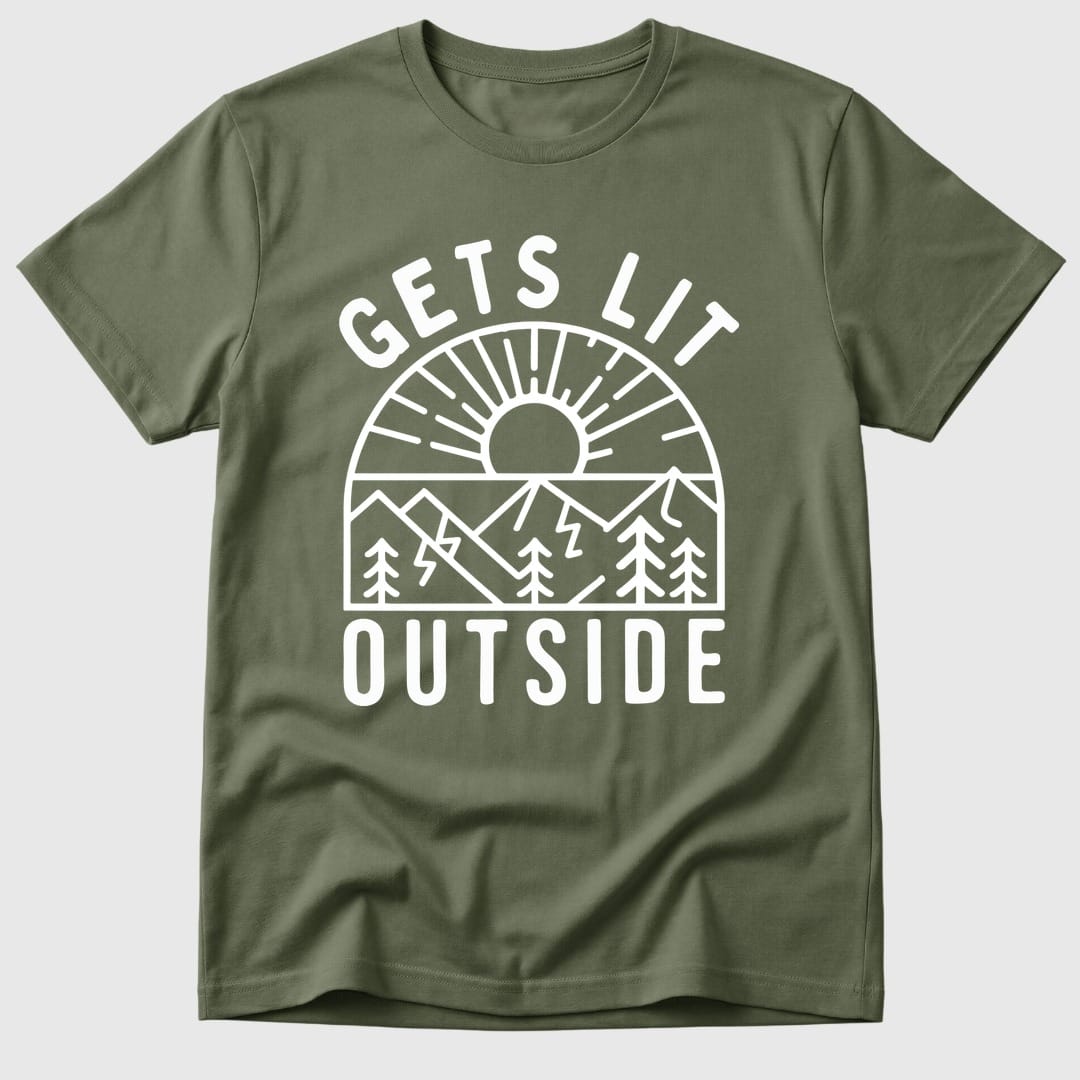Military Green Gets Lit Outside - Mosaic Rhino