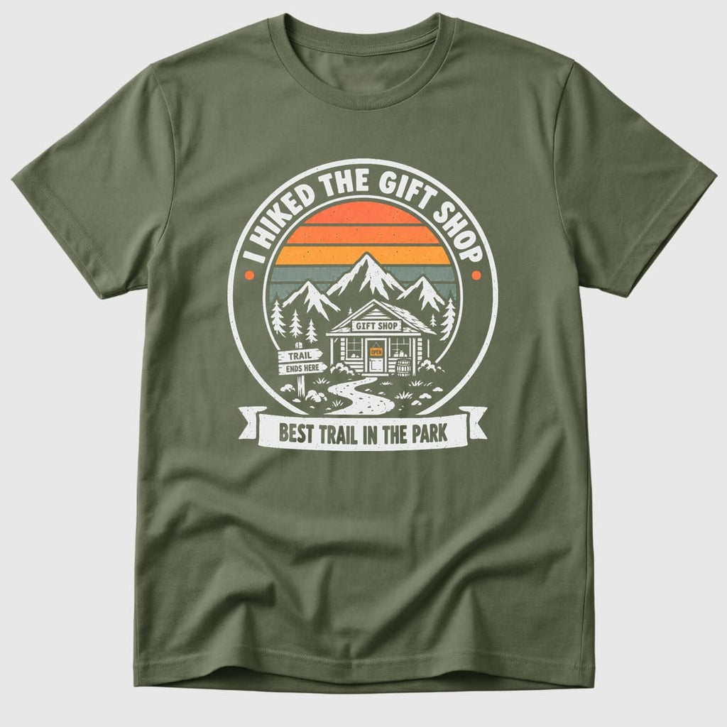 Military Green Gift Shop Hiker - Mosaic Rhino