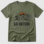 Military Green Go Outside - Mosaic Rhino