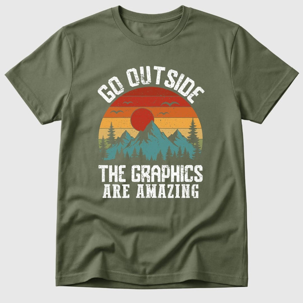 Military Green Go Outside Graphics - Mosaic Rhino