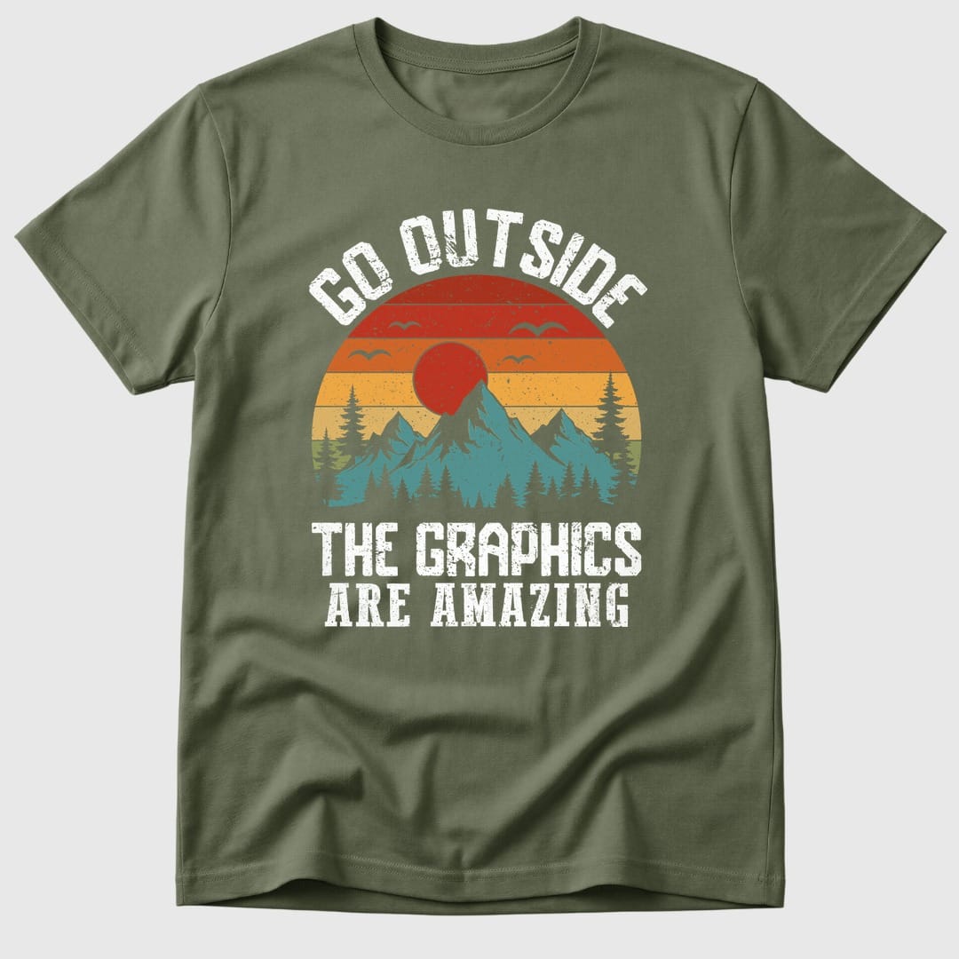 Military Green Go Outside Graphics - Mosaic Rhino