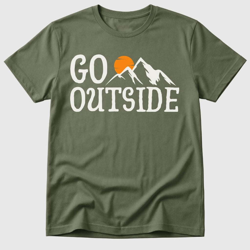 Military Green Go Outside Mountain - Mosaic Rhino
