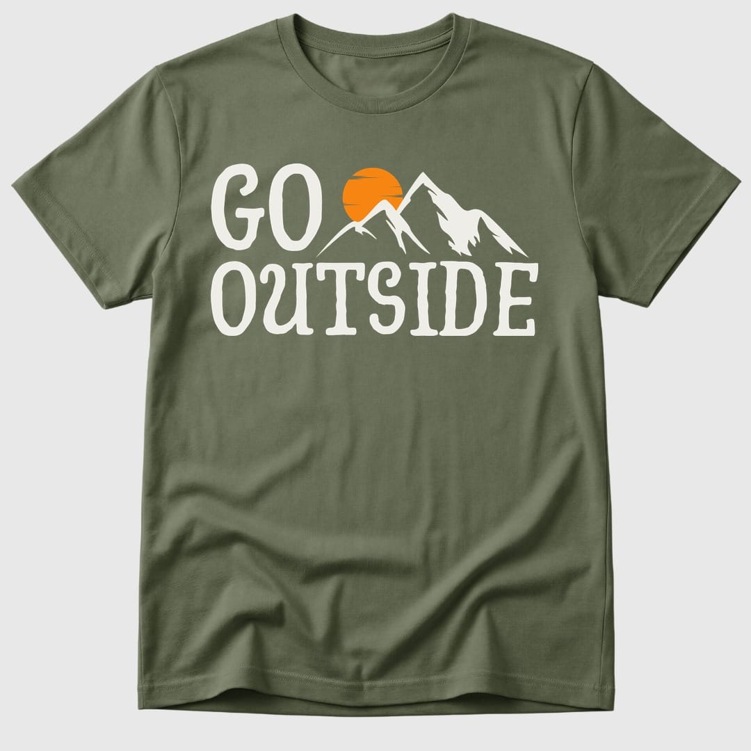 Military Green Go Outside Mountain - Mosaic Rhino