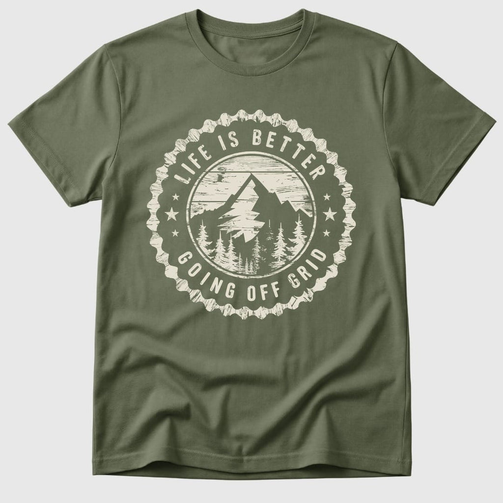 Military Green Going Off Grid - Mosaic Rhino