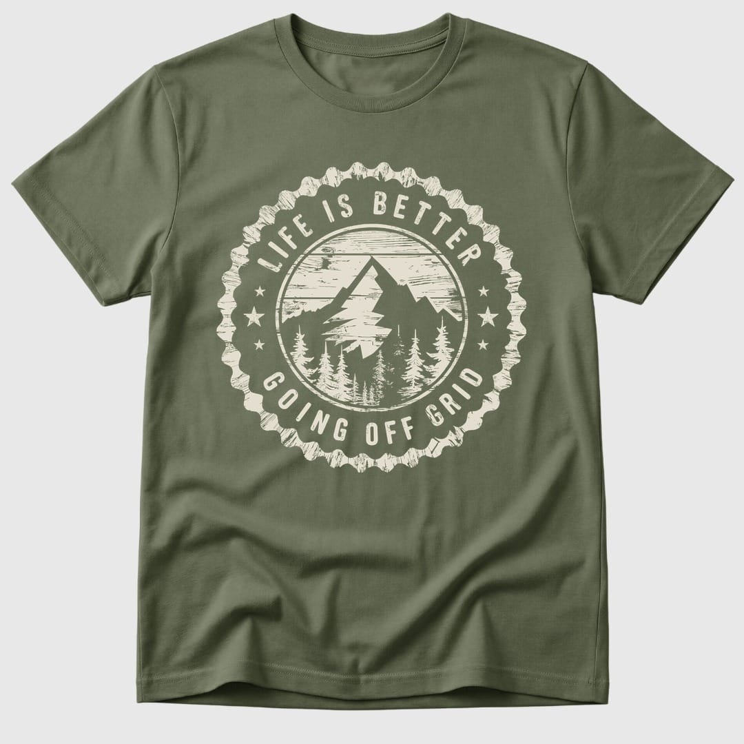 Military Green Going Off Grid - Mosaic Rhino