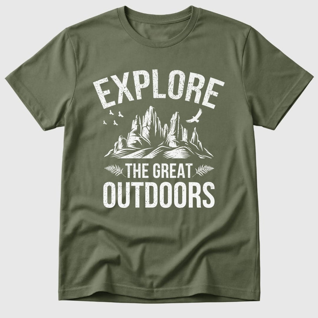 Military Green Great Outdoors - Mosaic Rhino
