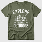 Military Green Great Outdoors - Mosaic Rhino