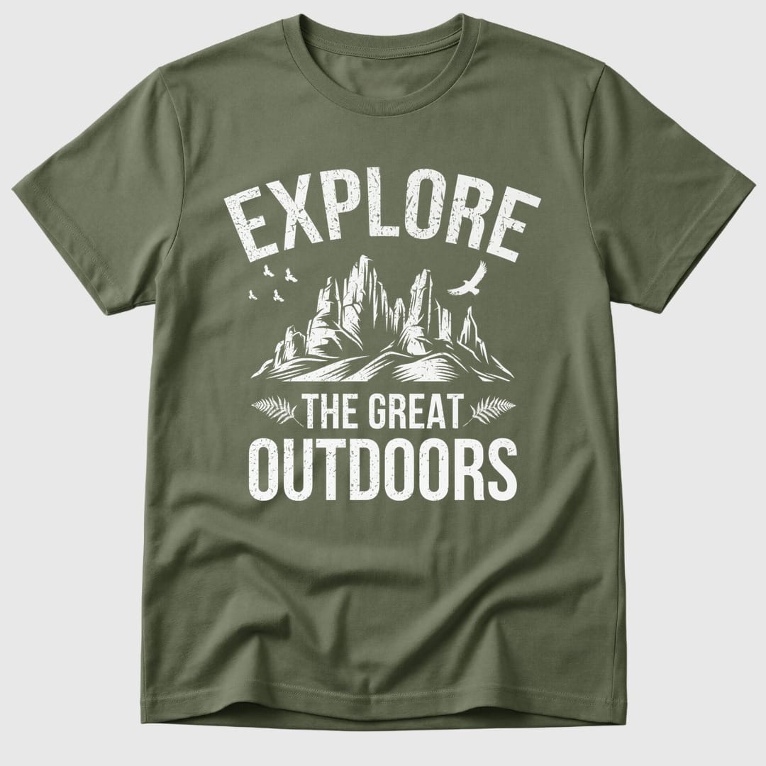 Military Green Great Outdoors - Mosaic Rhino