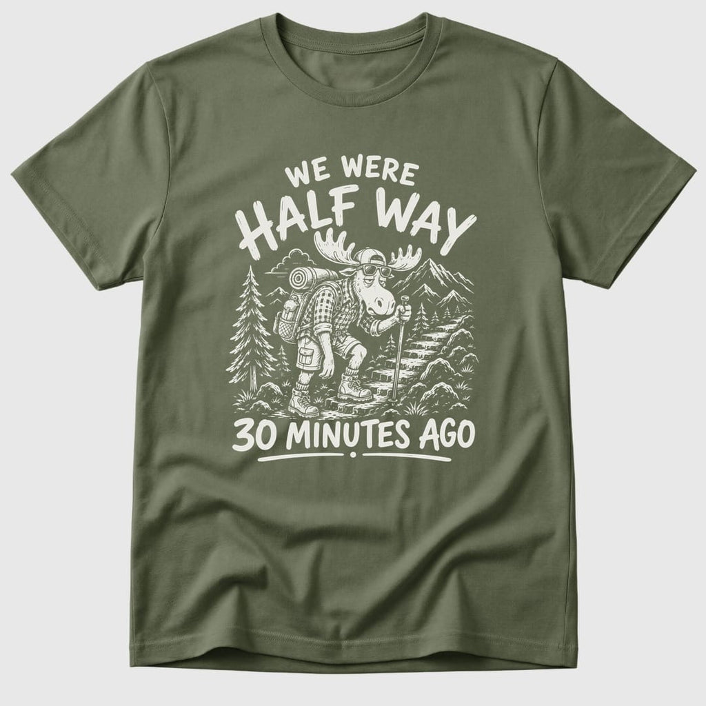 Military Green Half Way Moose - Mosaic Rhino