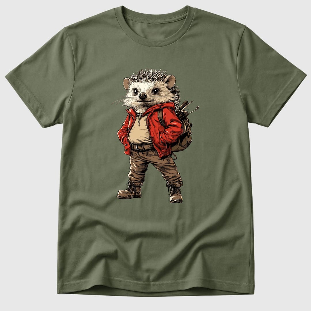 Military Green Hiking Hedgehog - Mosaic Rhino
