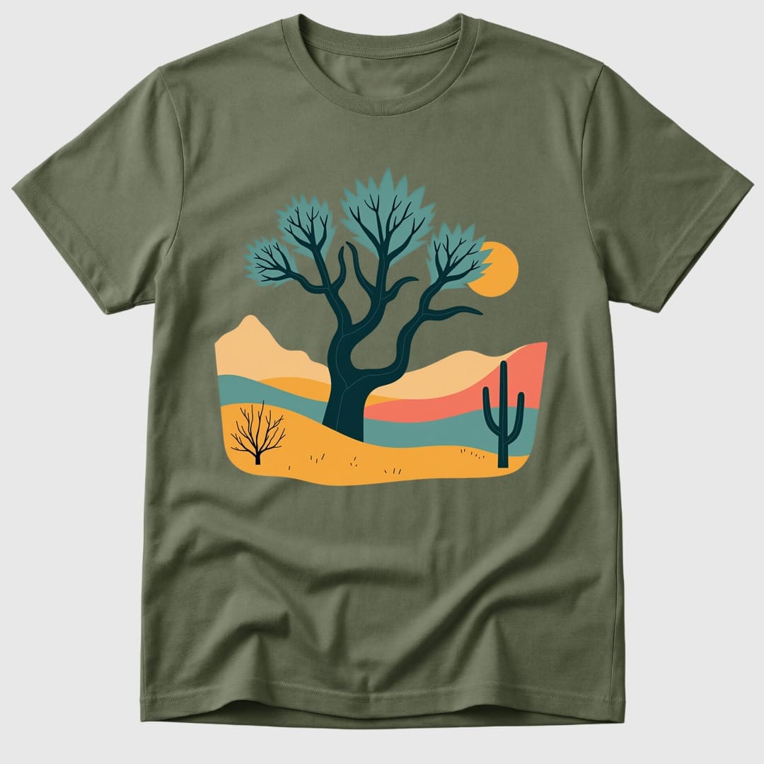 Military Green Joshua Tree - Mosaic Rhino