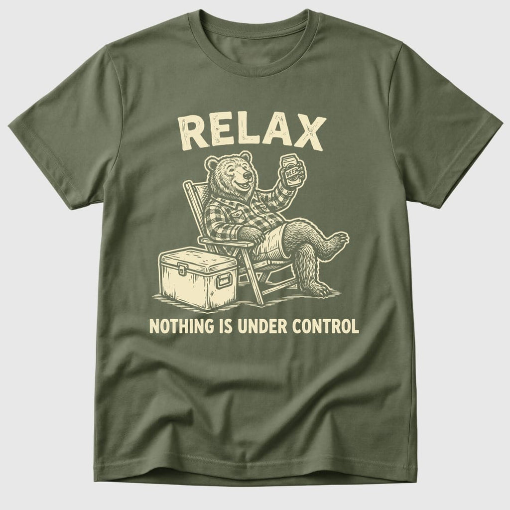 Military Green Just Relax - Mosaic Rhino