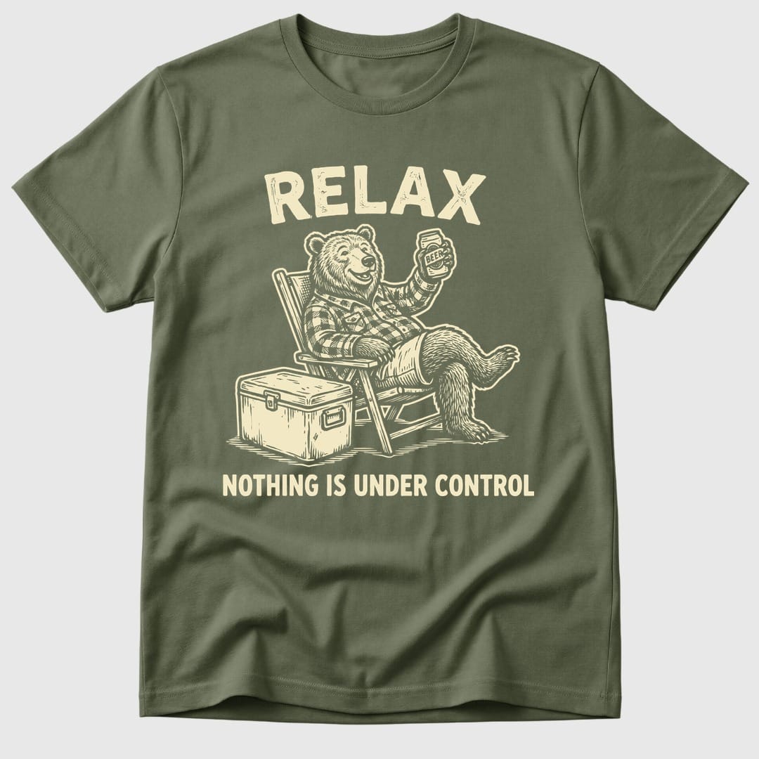 Military Green Just Relax - Mosaic Rhino