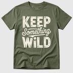 Military Green Keep Something Wild - Mosaic Rhino