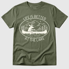 Military Green Lake Life Is Better - Mosaic Rhino