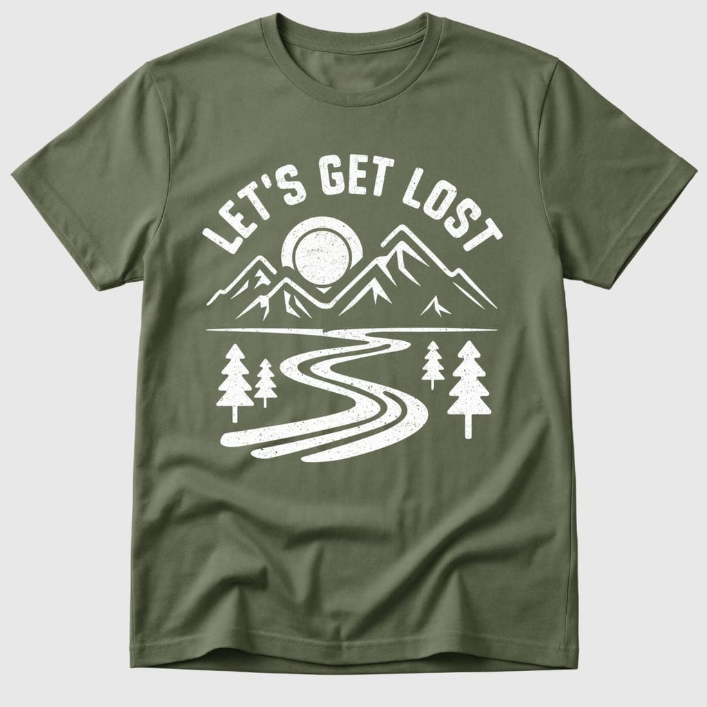 Military Green Let's Get Lost - Mosaic Rhino