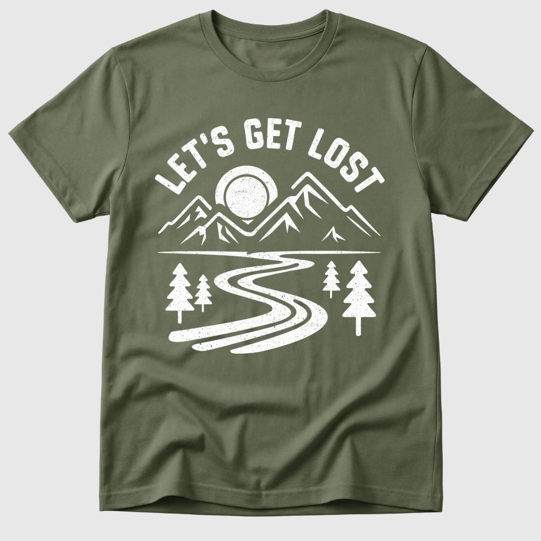 Military Green Let's Get Lost - Mosaic Rhino