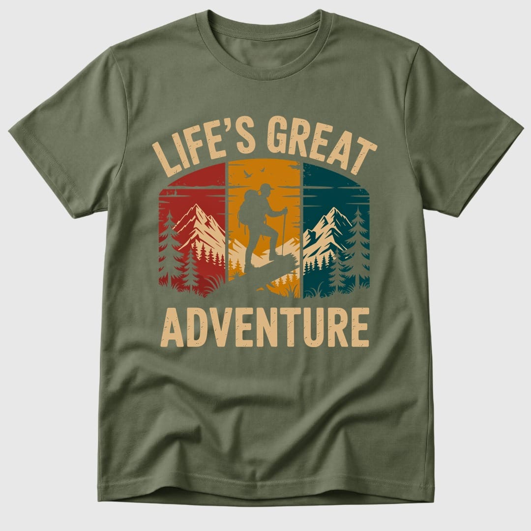Military Green Life's Great Adventure - Mosaic Rhino