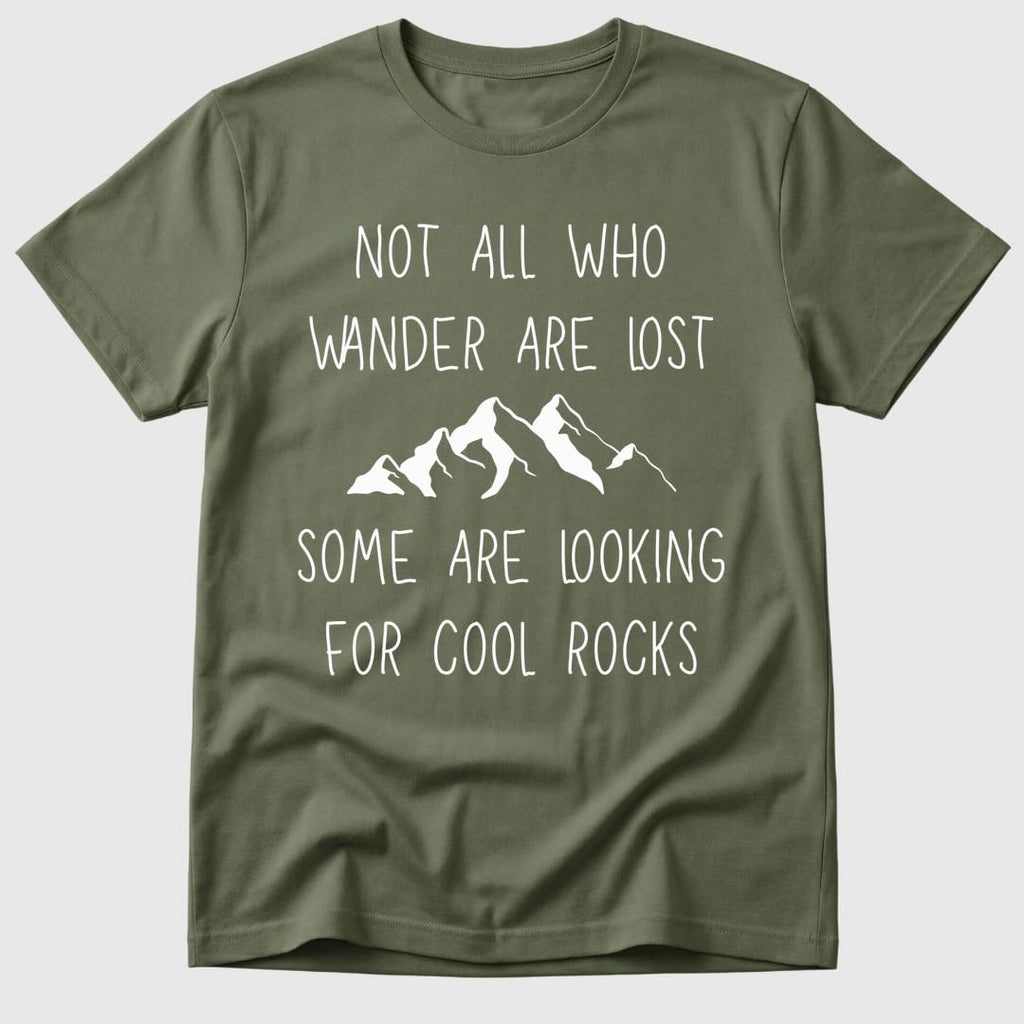 Military Green Looking for Cool Rocks - Mosaic Rhino