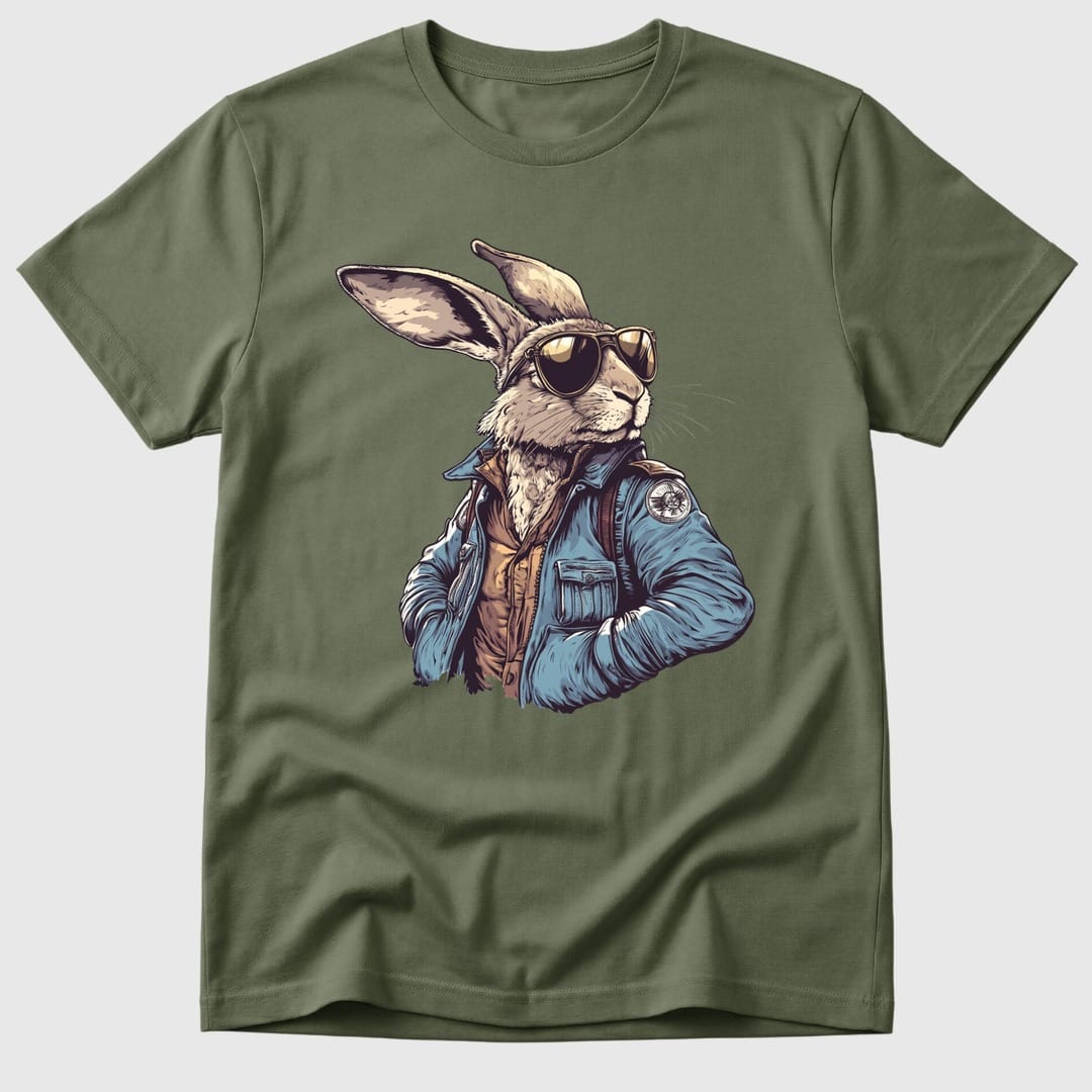 Military Green Mile High Hare - Mosaic Rhino