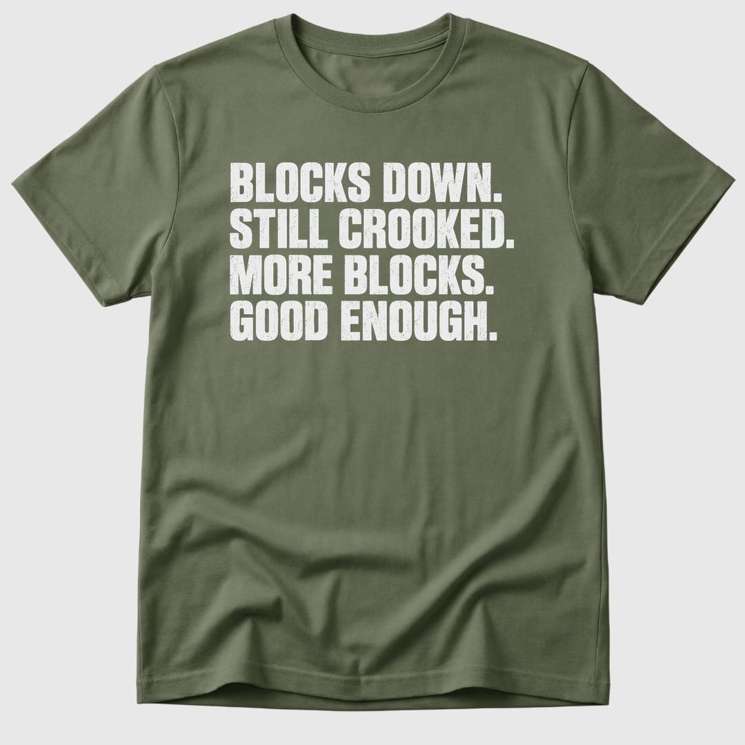Military Green More Blocks - Mosaic Rhino