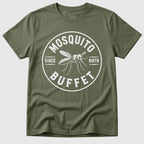Military Green Mosquito Buffet - Mosaic Rhino