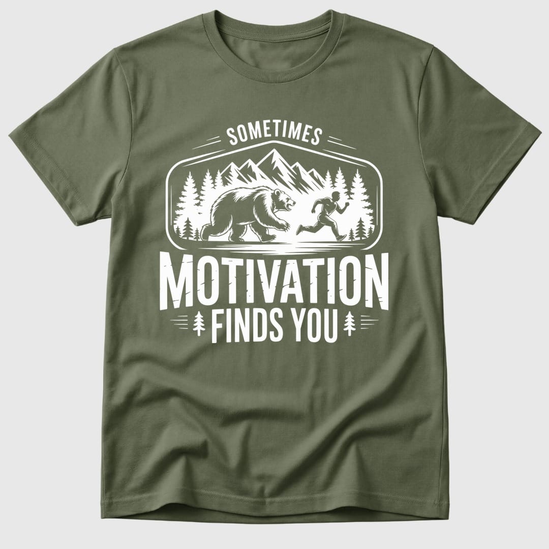 Military Green Motivation Finds You - Mosaic Rhino
