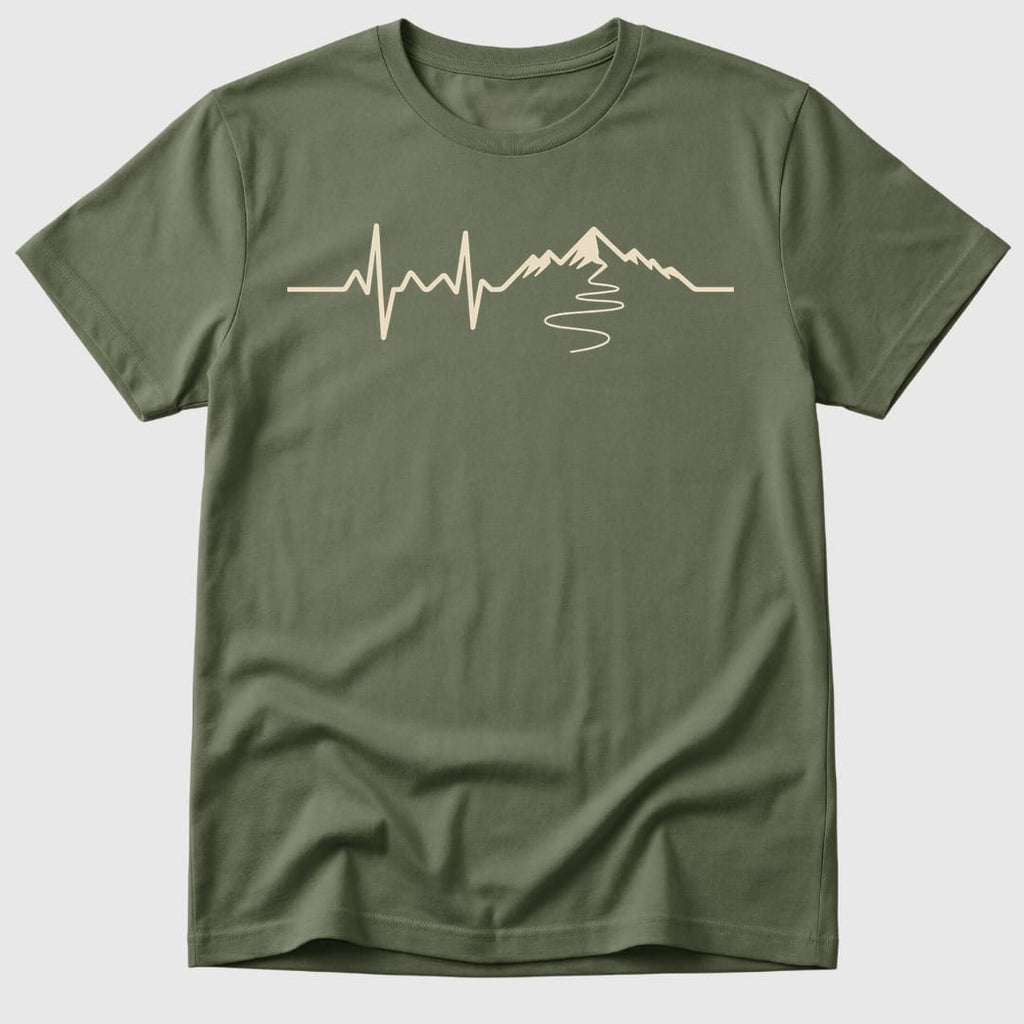 Military Green Mountain Heartbeat - Mosaic Rhino