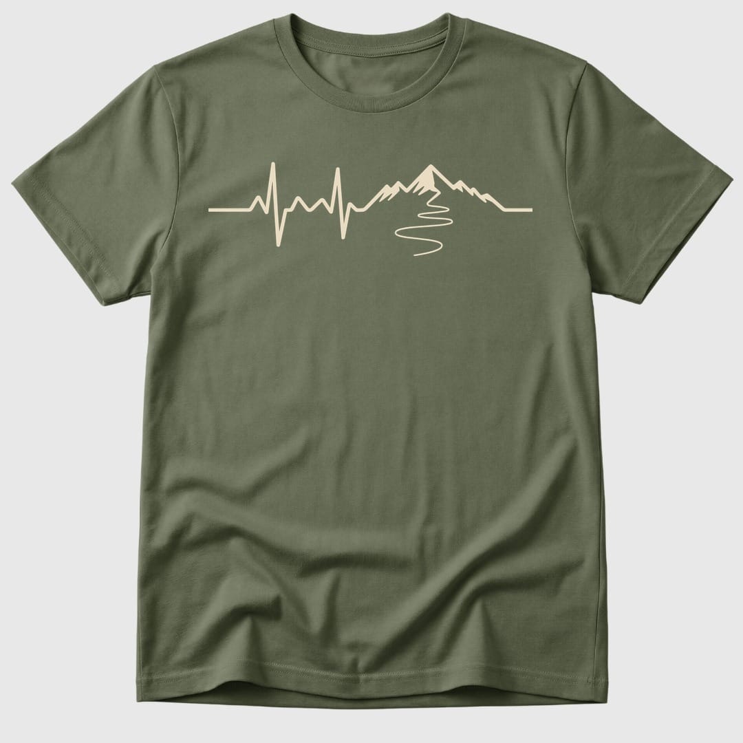 Military Green Mountain Heartbeat - Mosaic Rhino