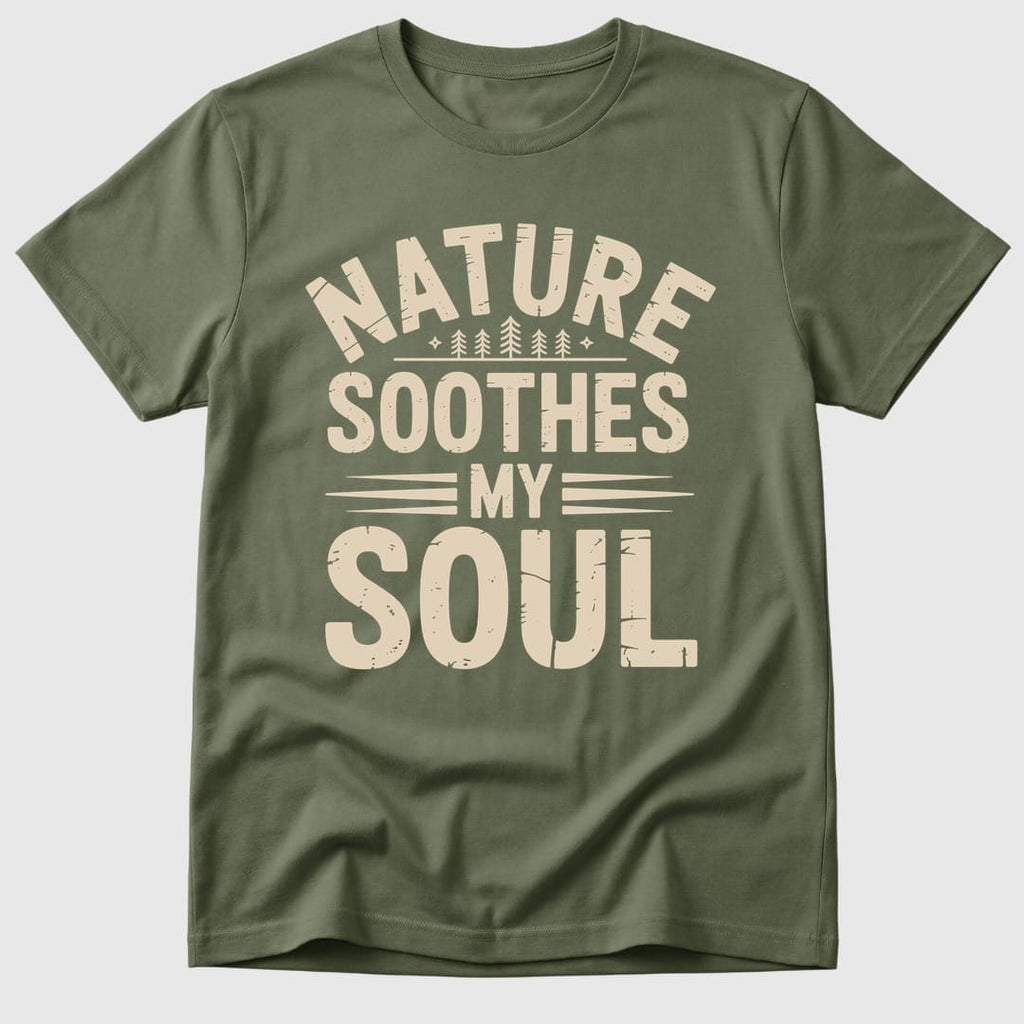 Military Green Nature Soothes - Mosaic Rhino