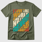 Military Green Never Stop Exploring - Mosaic Rhino
