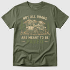 Military Green Not All Roads - Mosaic Rhino