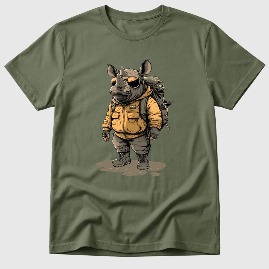 Military Green Pathfinder Rhino - Mosaic Rhino