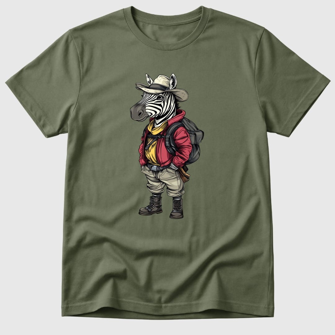 Military Green Pathfinder Zebra - Mosaic Rhino