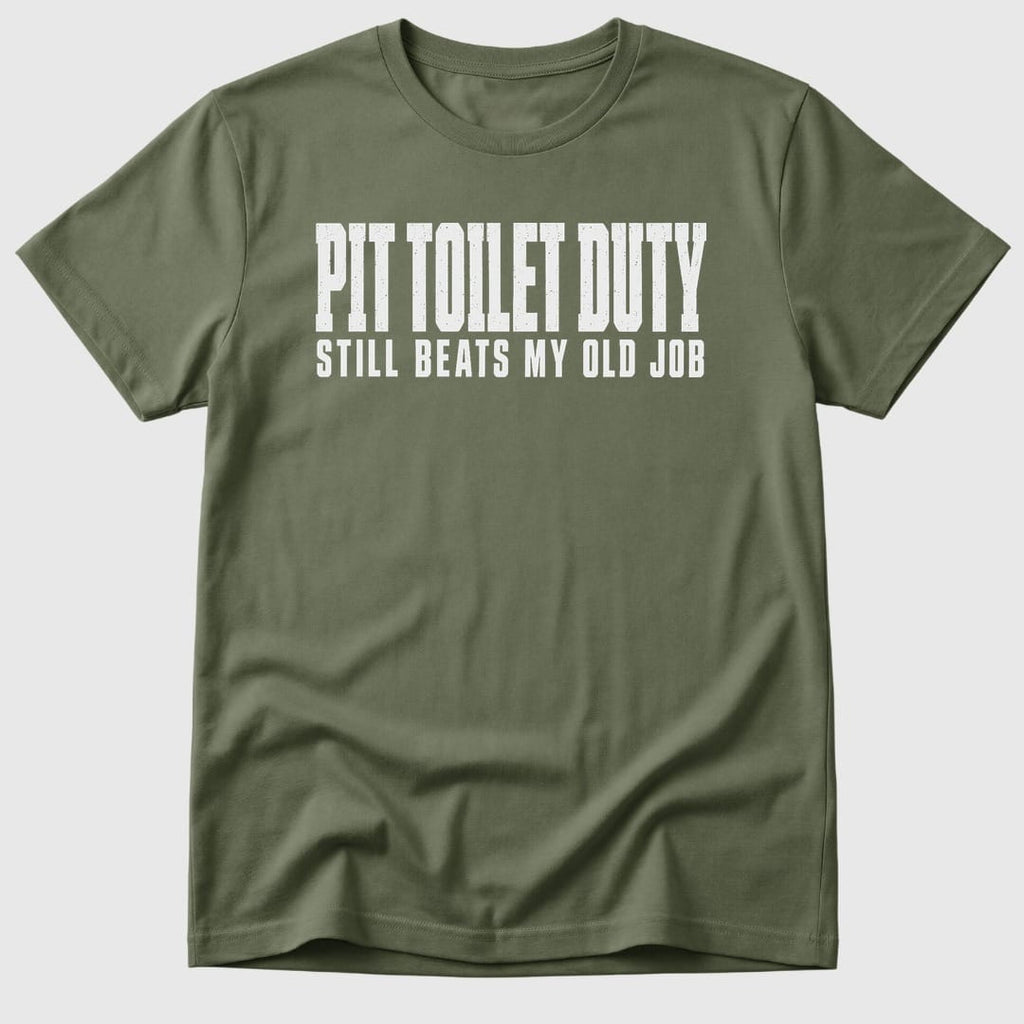 Military Green Pit Toilet Duty - Mosaic Rhino