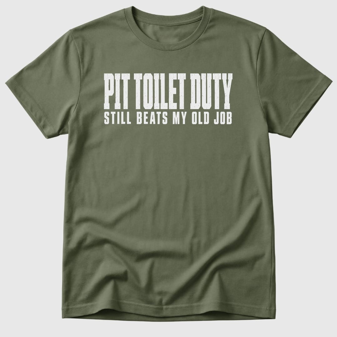 Military Green Pit Toilet Duty - Mosaic Rhino