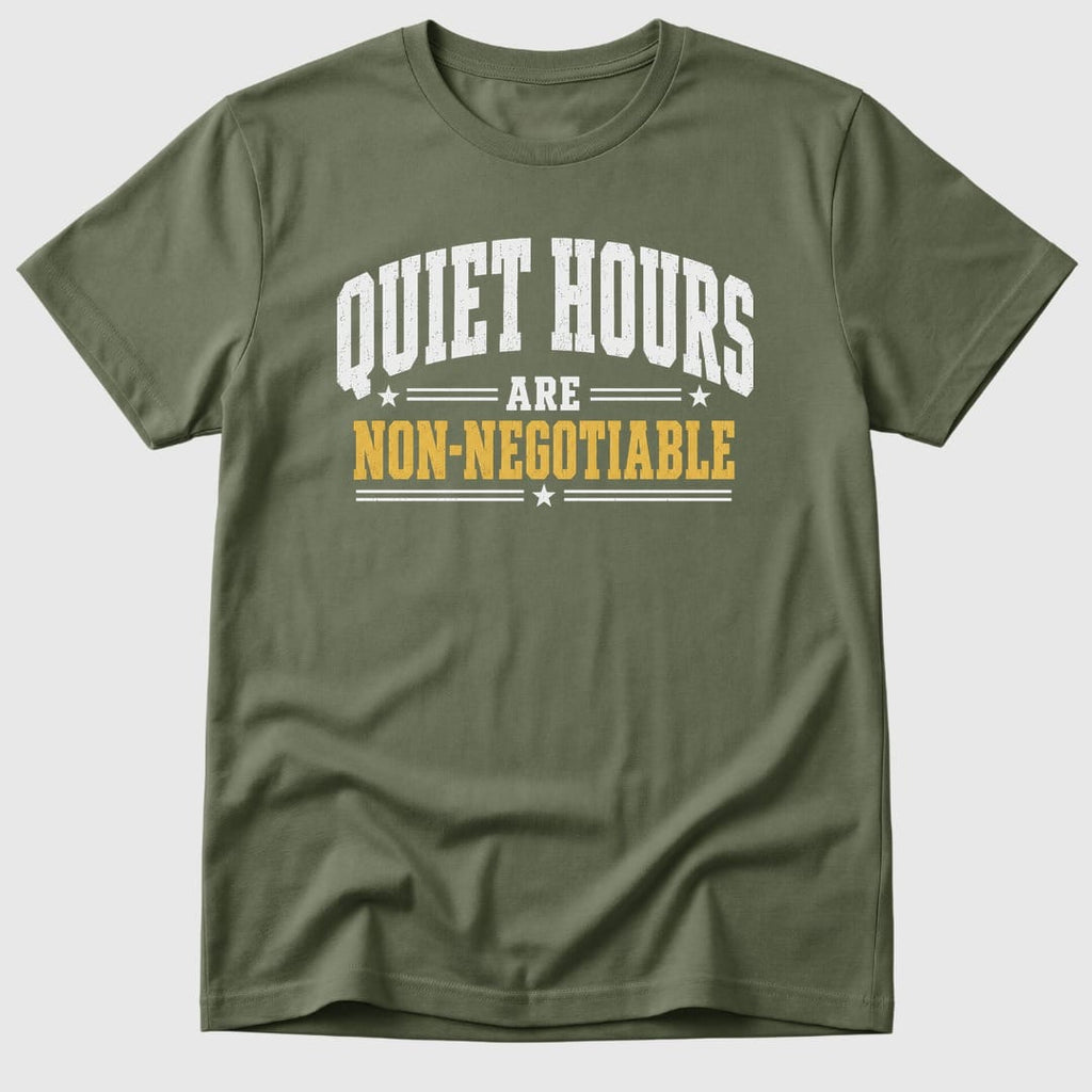 Military Green Quiet Hours - Mosaic Rhino