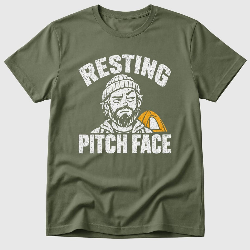 Military Green Resting Pitch Face - Mosaic Rhino