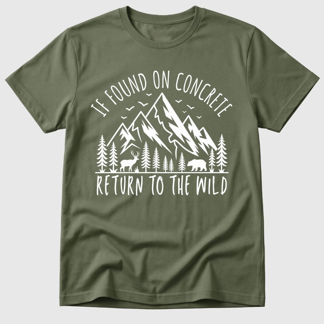 Military Green Return To The Wild - Mosaic Rhino
