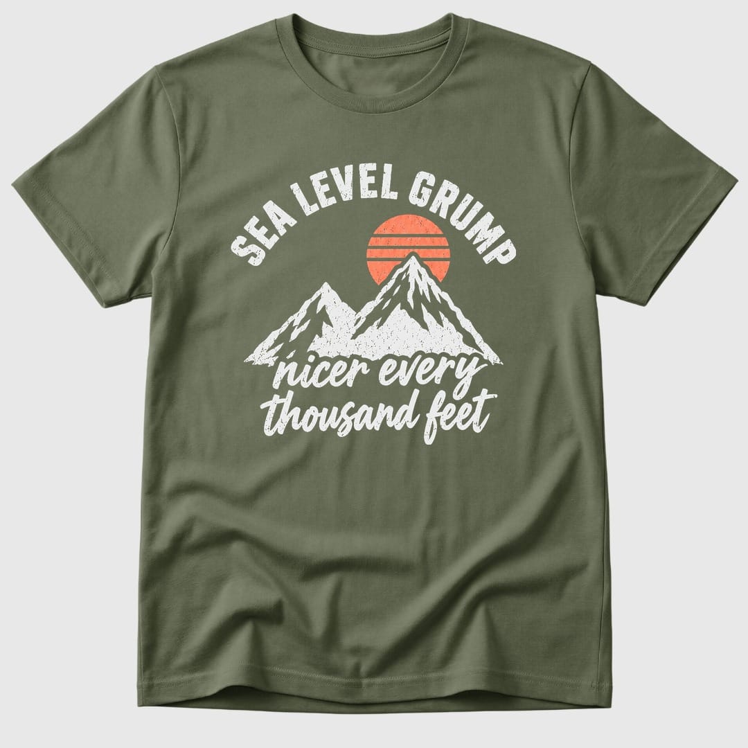 Military Green Sea Level Grump - Mosaic Rhino