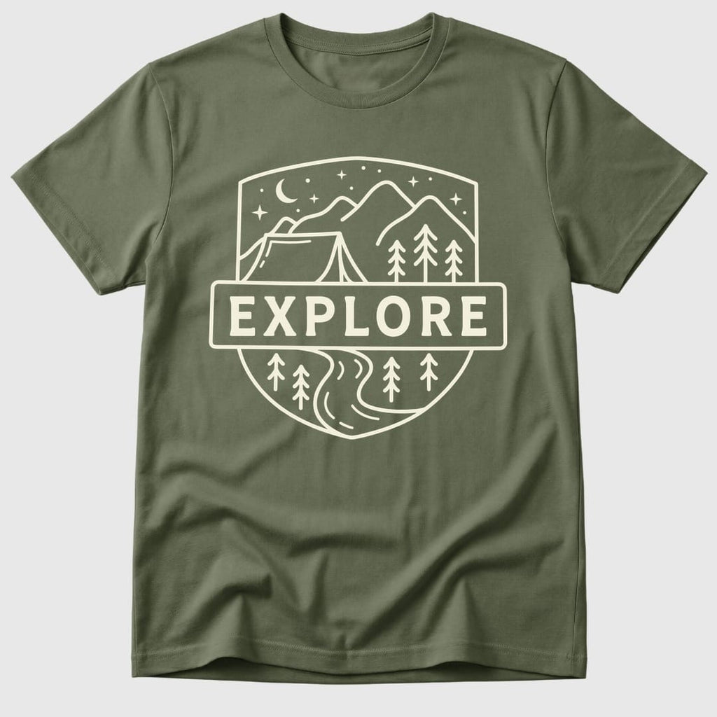 Military Green Simply Explore - Mosaic Rhino