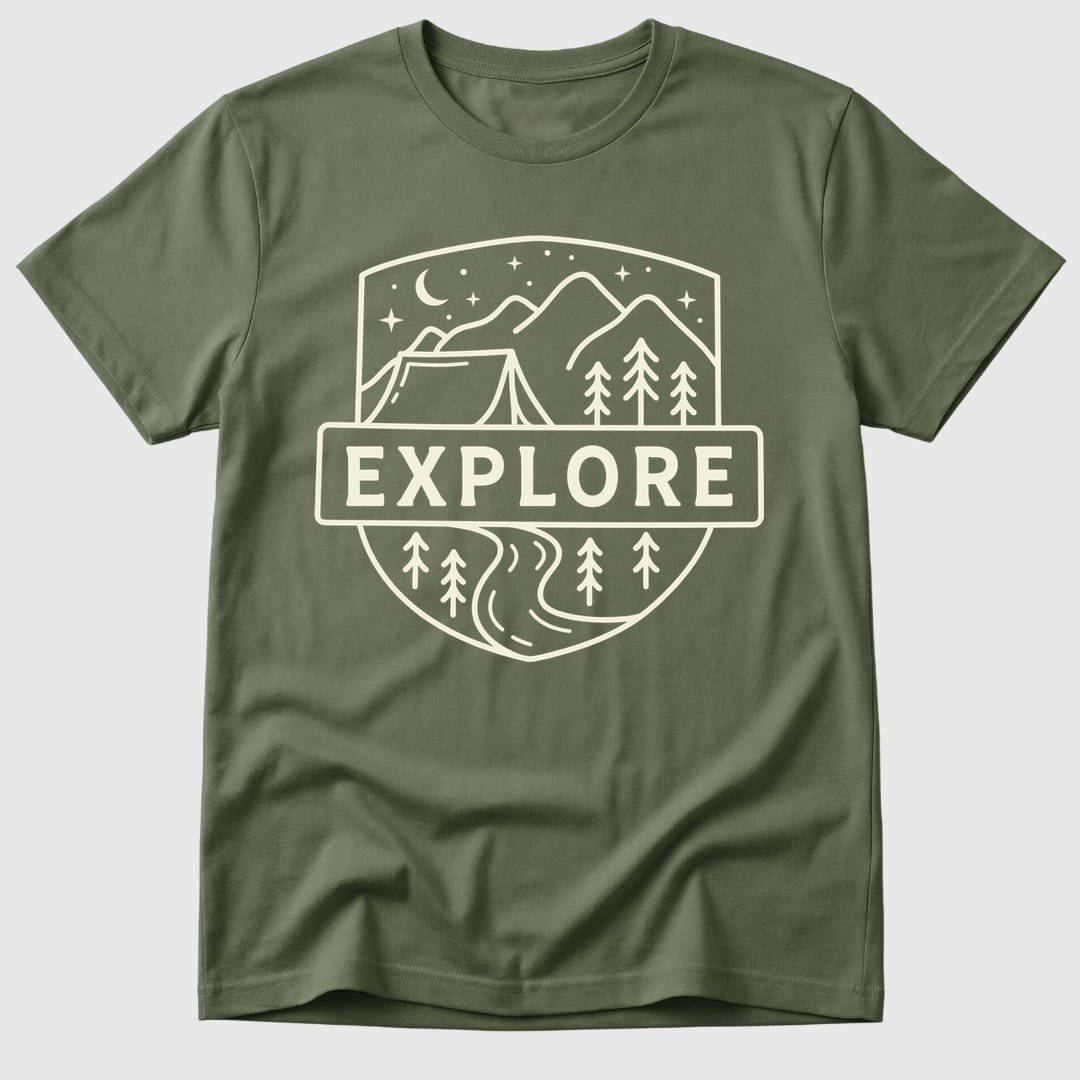 Military Green Simply Explore - Mosaic Rhino