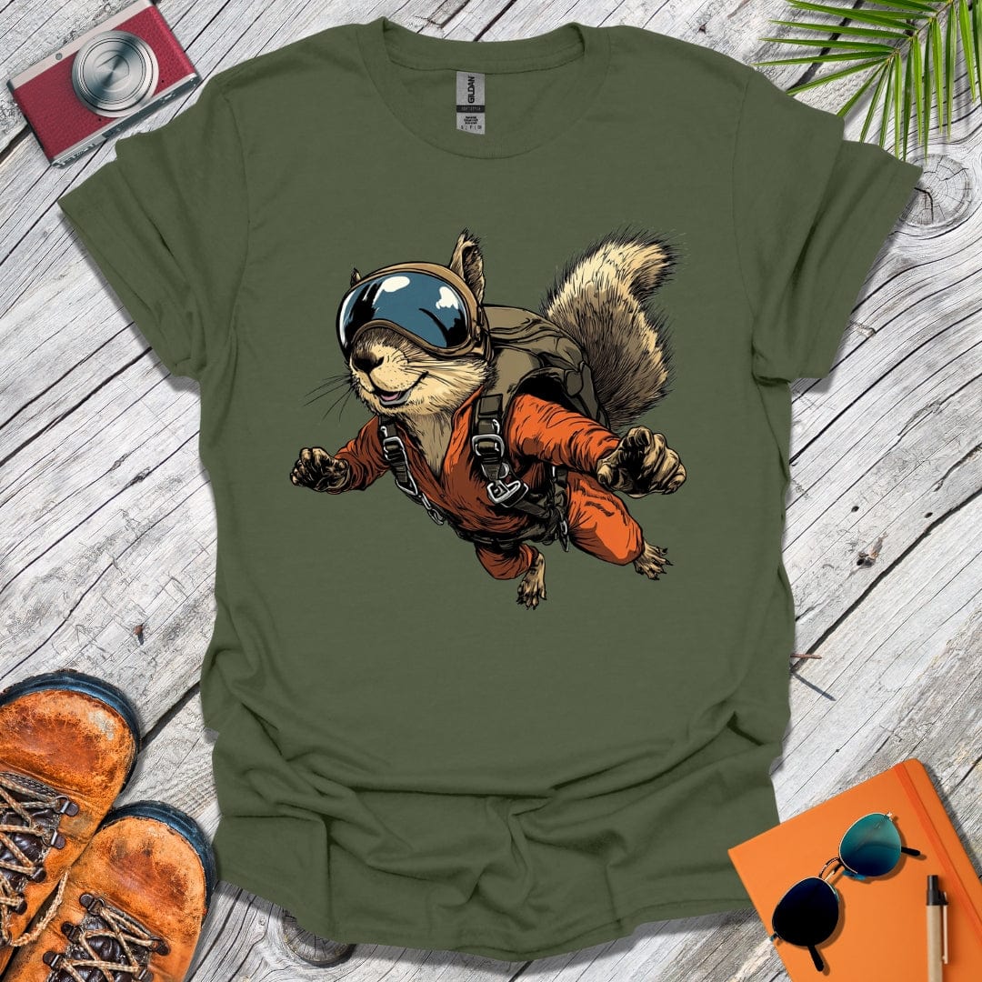 Skydive Squirrel T-Shirt