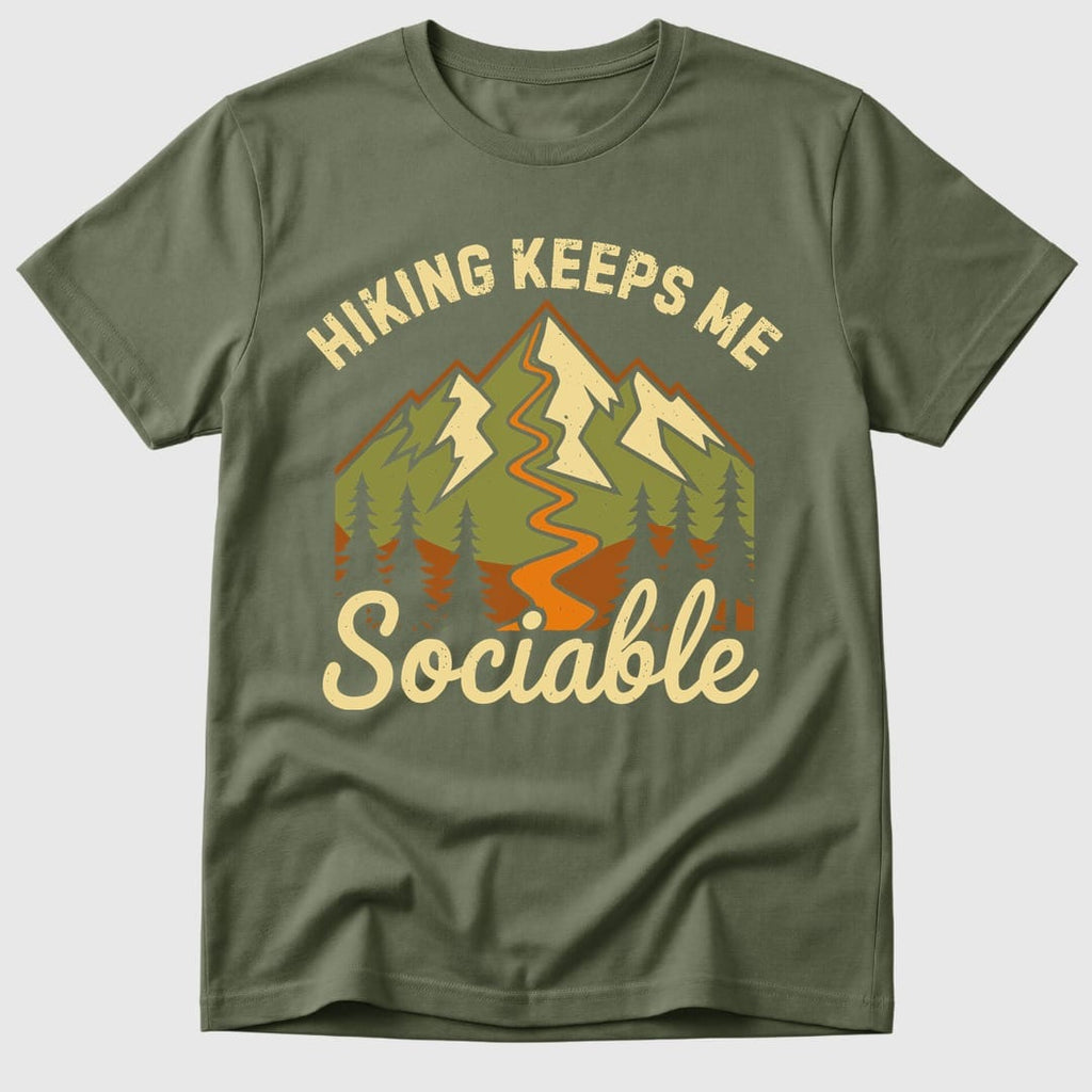 Military Green Sociable Hiking - Mosaic Rhino