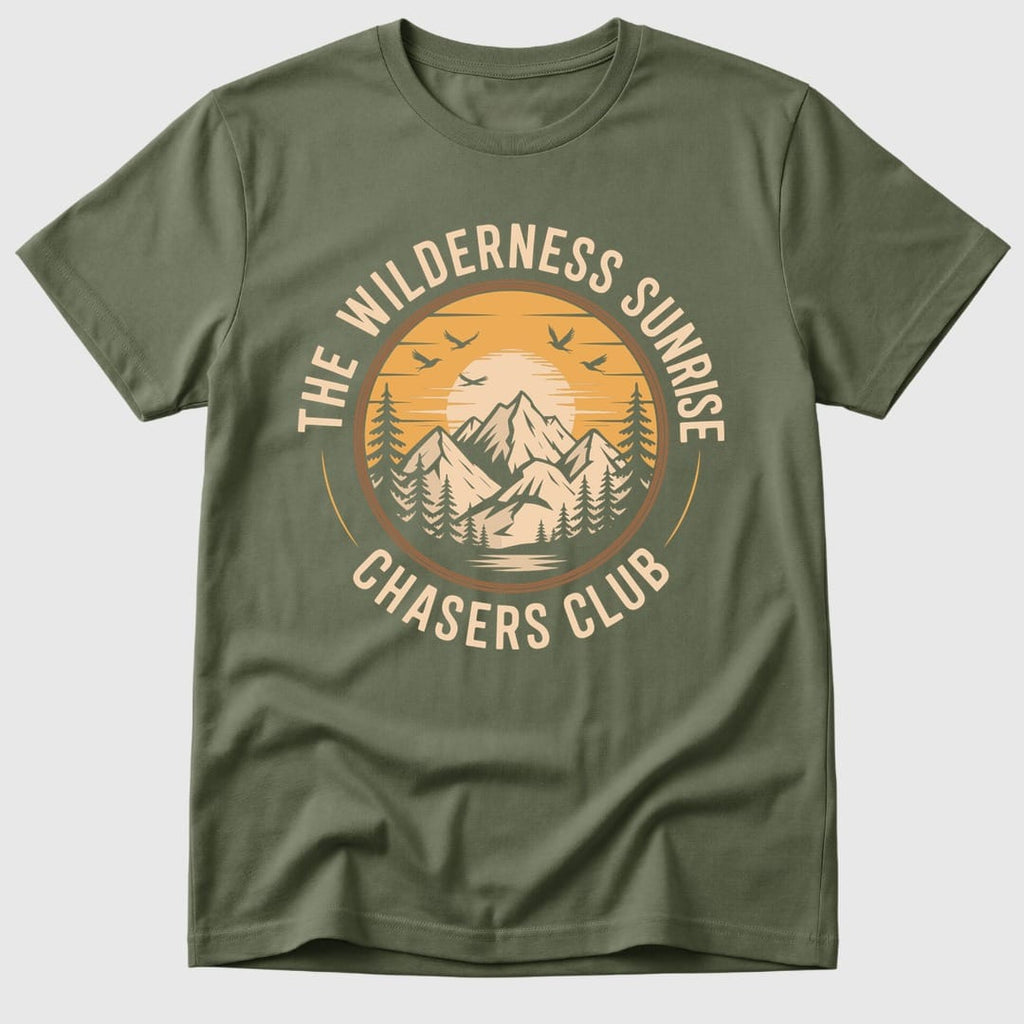 Military Green Sunrise Chasers Club - Mosaic Rhino